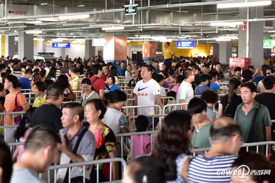 西安宜家正式开业 市民排长队(组图)