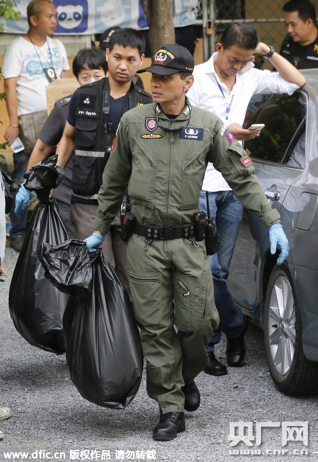 泰国抓获一名曼谷爆炸案嫌疑人 发现制作炸弹材料