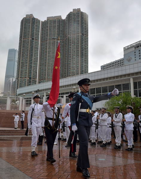 香港纪念抗战胜利70周年大巡游