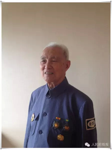最年长受阅抗战老兵102岁