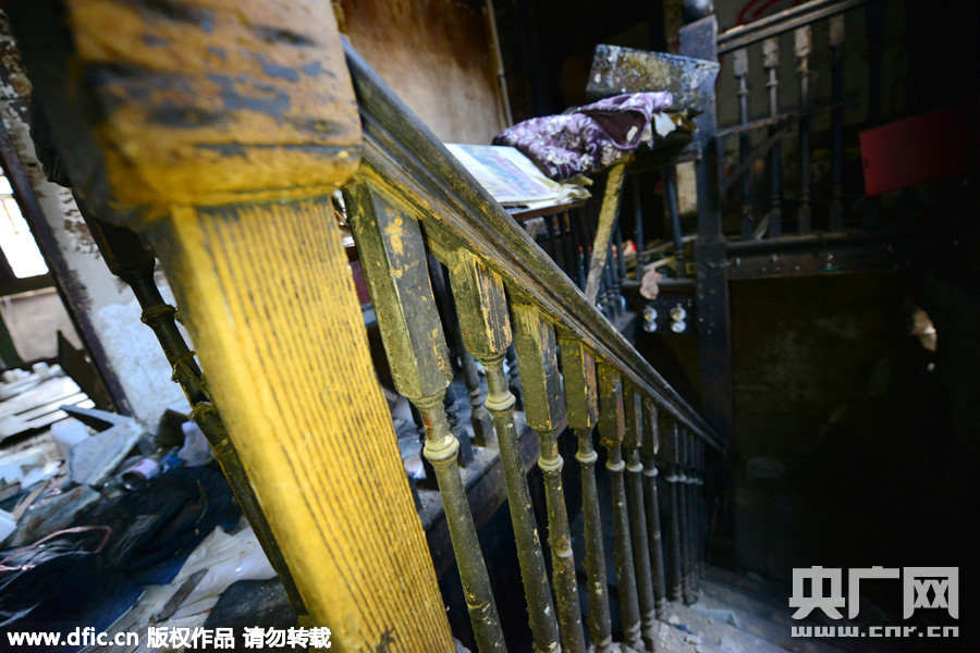 上海一拆迁基地现保存完好民国古宅