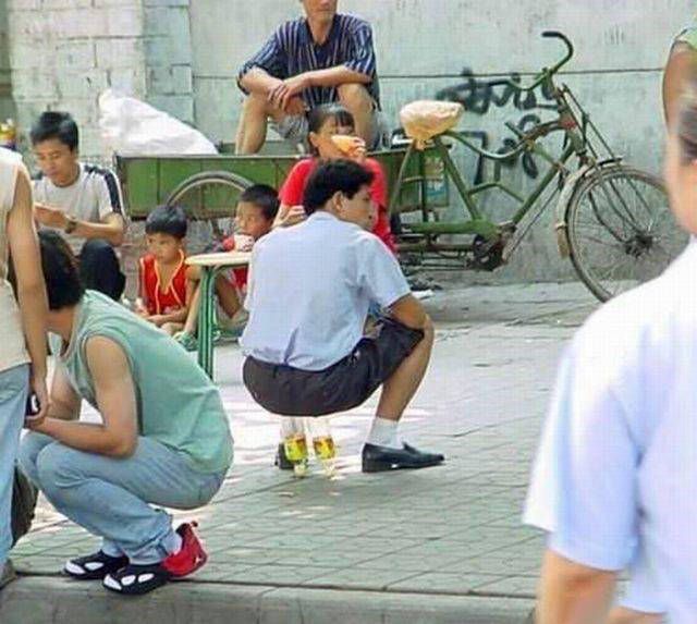 亚洲青年的雷人时尚