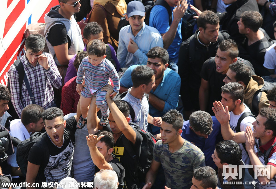 大批叙利亚难民伊斯坦布尔示威
