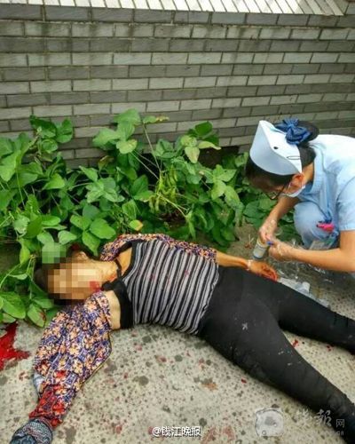 杭州萧山义桥发生血案 孩子玩闹起纠纷大人持刀相向