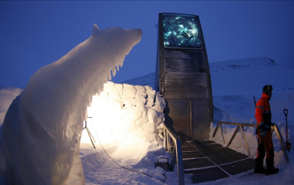 探秘北极&ldquo;末日粮仓&rdquo; 贮存全球粮食种子