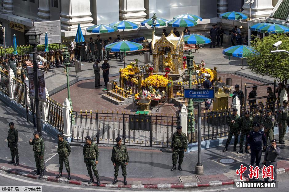 泰国曼谷爆炸袭击案嫌疑人重现犯罪经过