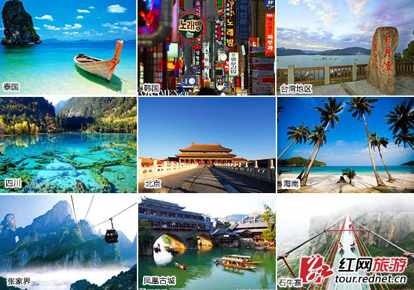 2015国庆假期最拥挤旅游地：大批湖南人涌向这些地方