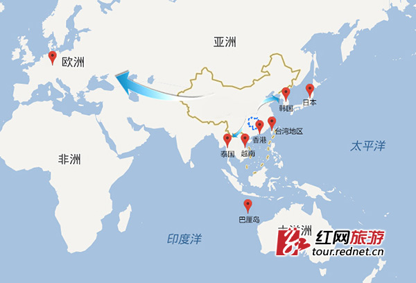 2015国庆假期最拥挤旅游地：大批湖南人涌向这些地方