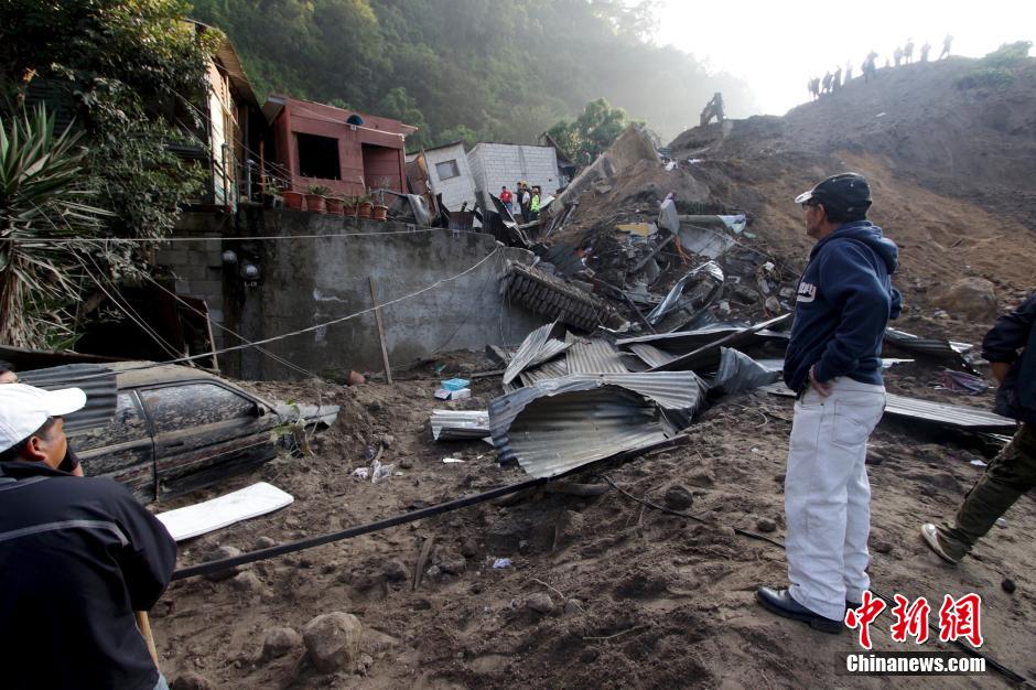 危地马拉发生泥石流已致26人死亡600人失踪