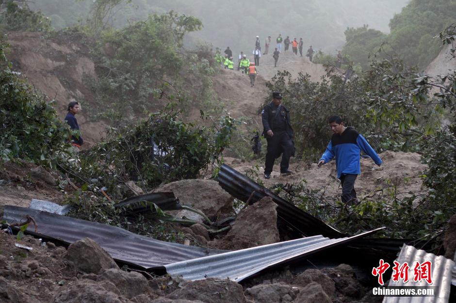 危地马拉发生泥石流已致26人死亡600人失踪