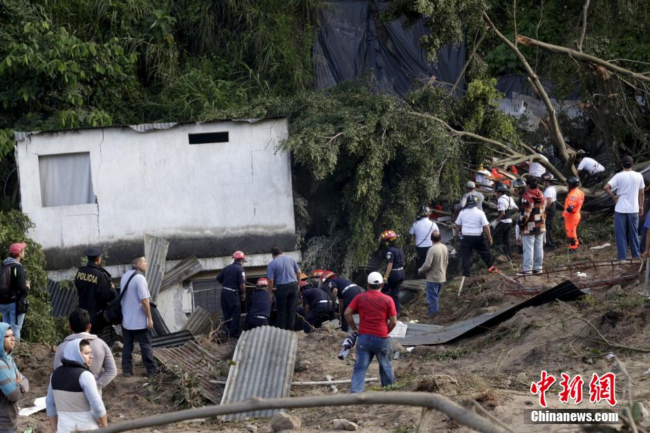 危地马拉发生泥石流已致26人死亡600人失踪