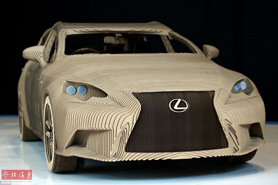 仅限晴天驾驶：由折纸打造的全尺寸汽车