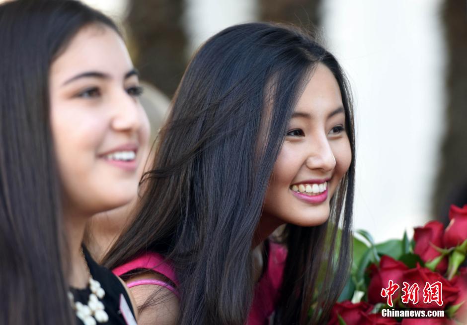 2016美国玫瑰公主出炉 17岁华裔女孩刘瑞麒入选