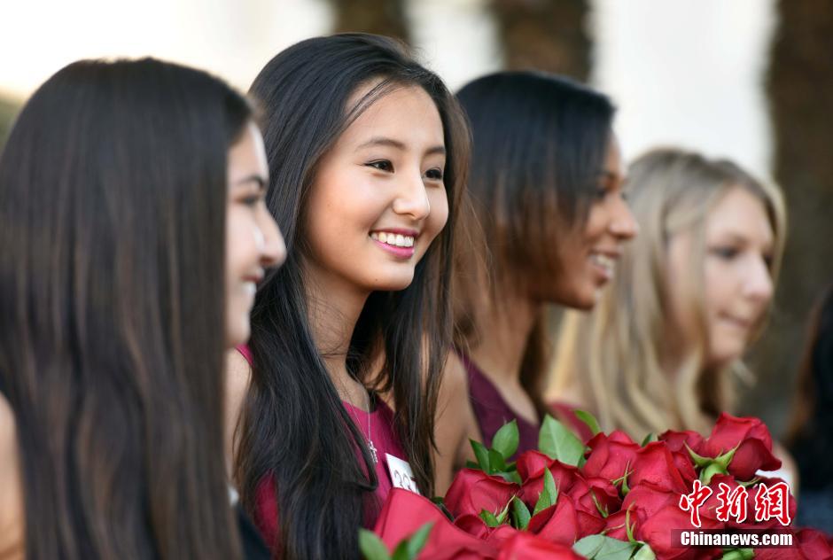 2016美国玫瑰公主出炉 17岁华裔女孩刘瑞麒入选