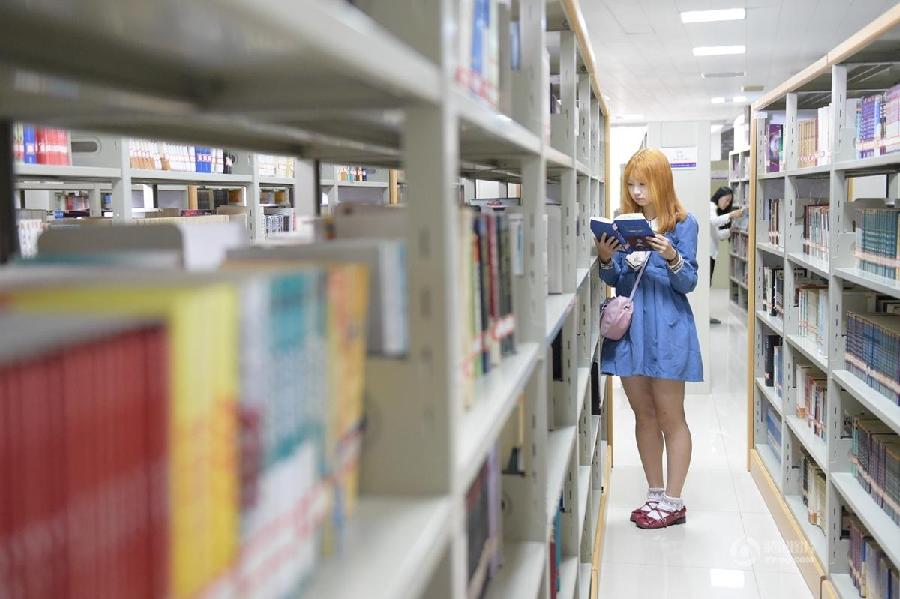 图片故事：校园里的职业coser