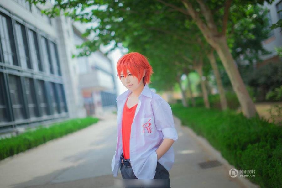 图片故事：校园里的职业coser