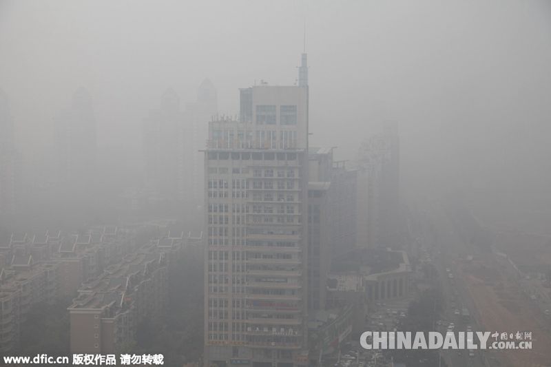 连续7天空气污染 西安重启污染天气应急响应