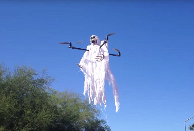 “无人机幽灵”引发众多网友追捧