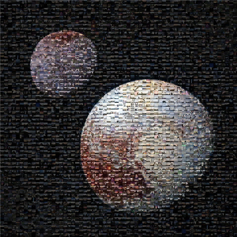 NASA发布巨幅冥王星照片 由网友照片拼合而成