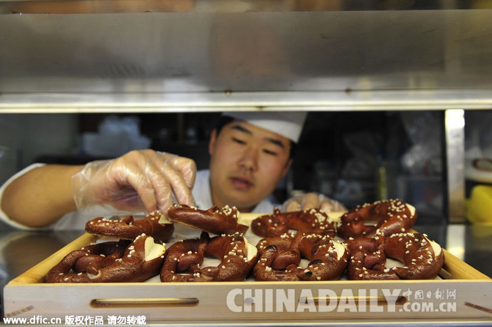 图片故事：为奥巴马做西点的中国人