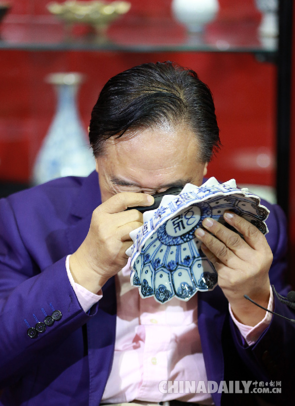 乾隆珐琅彩宫碗首次亮相北京文物国际博览会