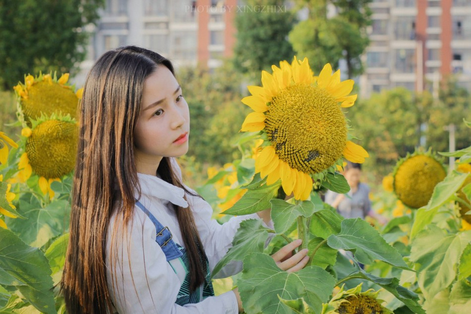 南林大校花唯美写真 酷似小龙女