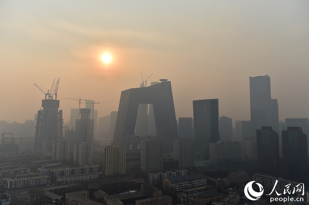 北京将持续重度污染 7日零时启动橙色预警措施