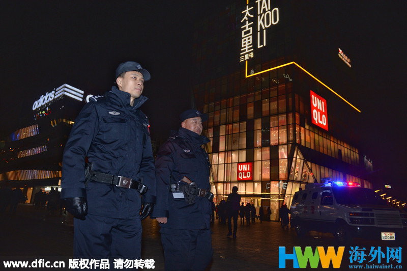 守护者！跨年夜警察各地保平安