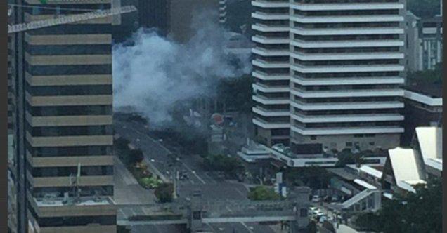 印尼首都雅加达发生多起爆炸 现场发生交火