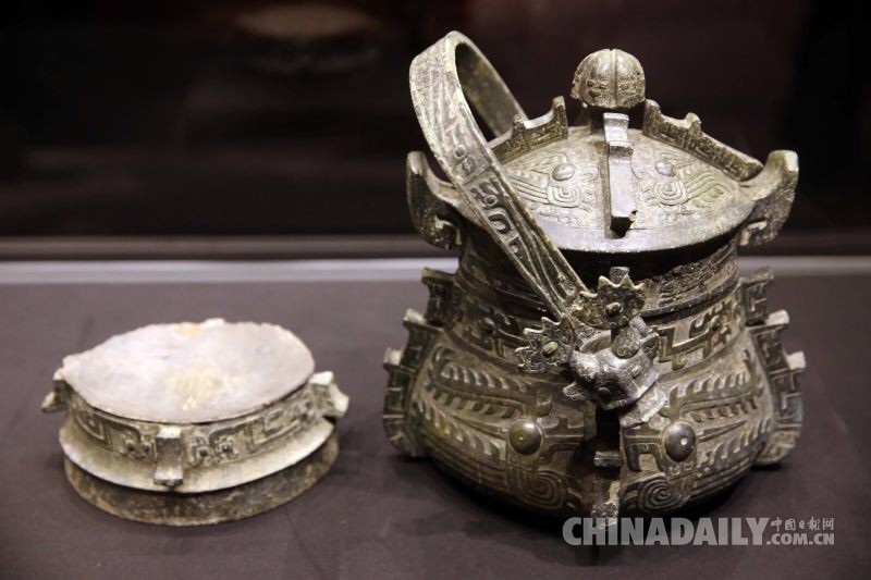 海昏侯墓出土文物在北京展出 墓主为汉武帝刘