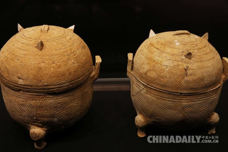 海昏侯墓出土文物在北京展出 墓主为汉武帝刘彻之孙刘贺