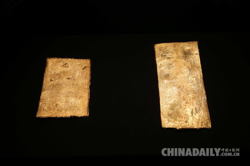 海昏侯墓出土文物在北京展出 墓主为汉武帝刘彻之孙刘贺