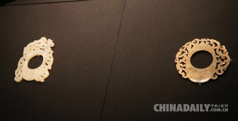海昏侯墓出土文物在北京展出 墓主为汉武帝刘彻之孙刘贺