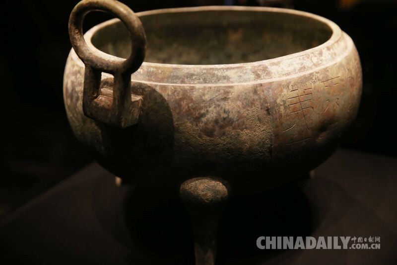 海昏侯墓出土文物在北京展出 墓主为汉武帝刘彻之孙刘贺