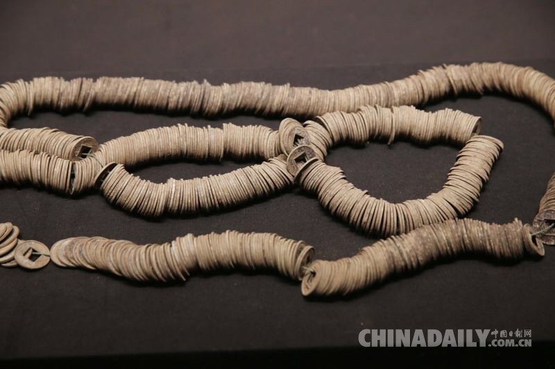 海昏侯墓出土文物在北京展出 墓主为汉武帝刘彻之孙刘贺