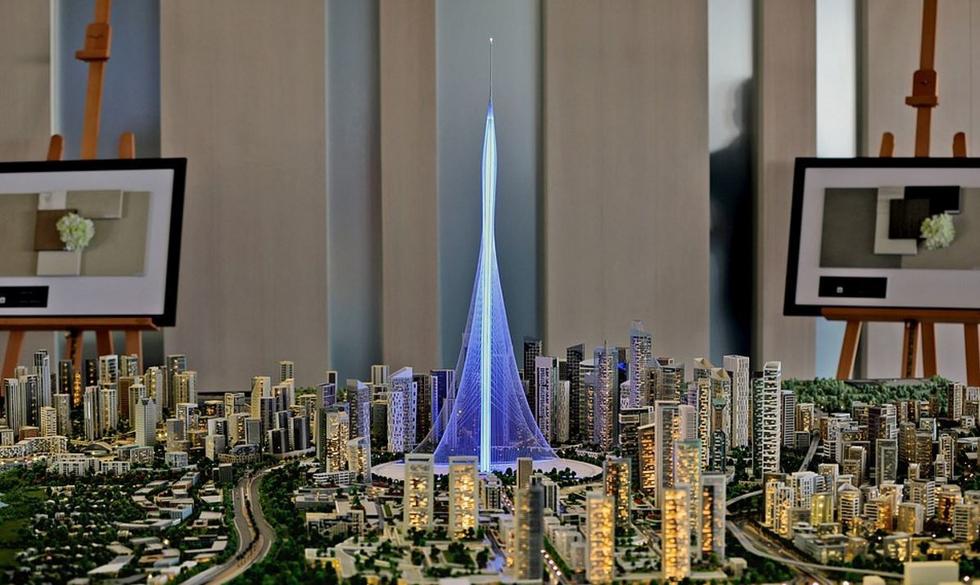 迪拜欲砸十亿美金新建世界第一高楼 打造“空中花园”