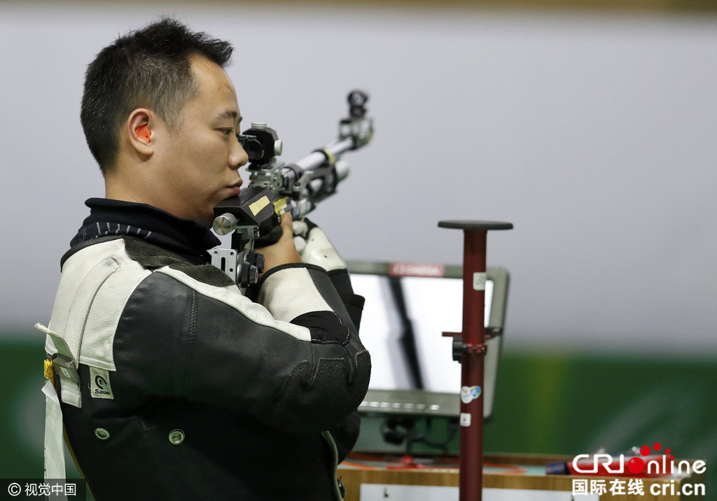 董超气步枪夺冠 为中国代表团夺里约残奥会首金
