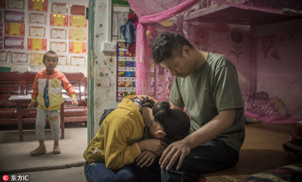 河南南阳11岁女孩“割肾救父” “你活着就是我最大的幸福”