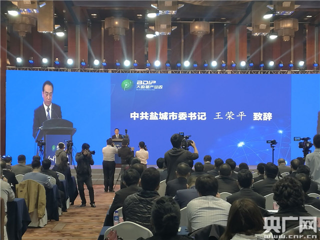 江苏盐城合作共建国家级大数据产业基地推介会在京举行