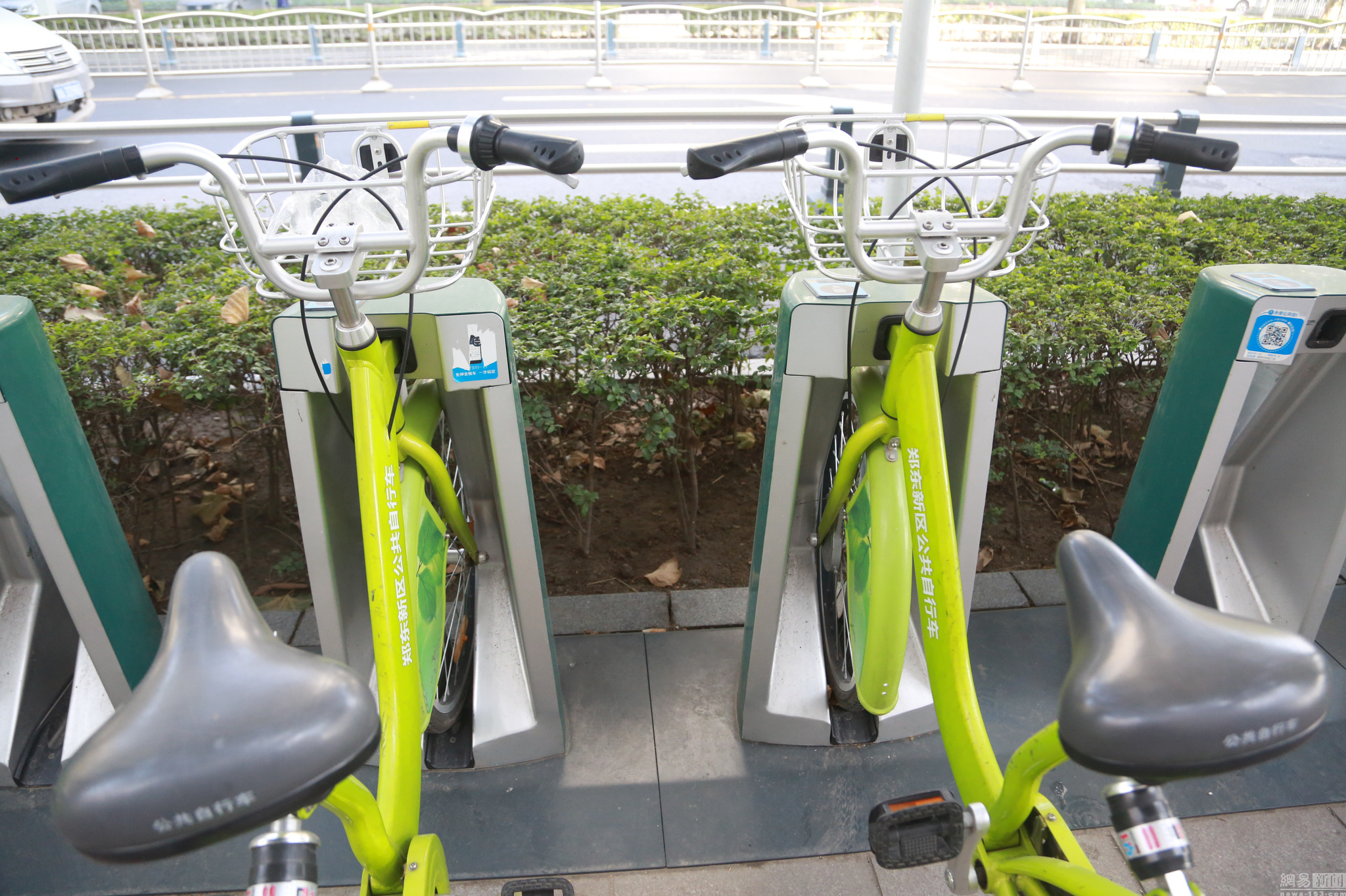 郑州公共自行车二维码被恶意破坏 无法租用