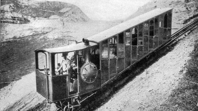 瑞士世界最陡铁路 高山运行120年零事故