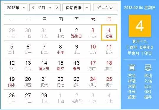 今日立春百年一遇 上一次发生在1897年距今120年