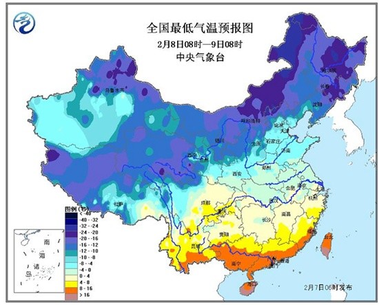 10省降温超10℃ 大范围大风降温和雨雪天气