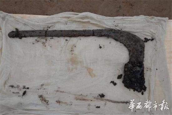 成都发现60座战国墓 挖出罕见埃及玻璃饰物蜻蜓眼