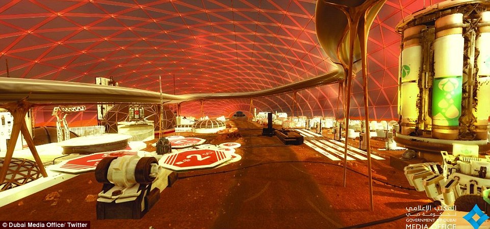 阿联酋计划100年内在火星建造迷你城市