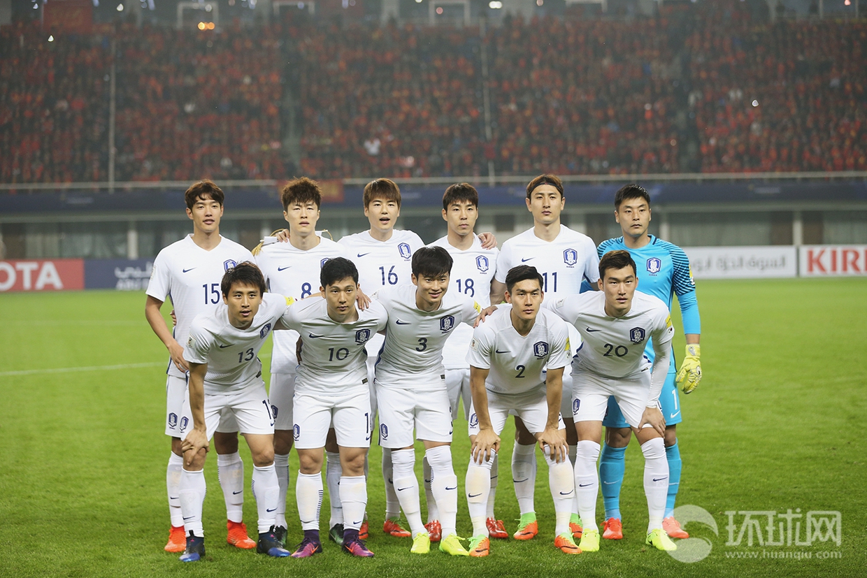 直击！中韩世预赛生死战 国足1-0领先