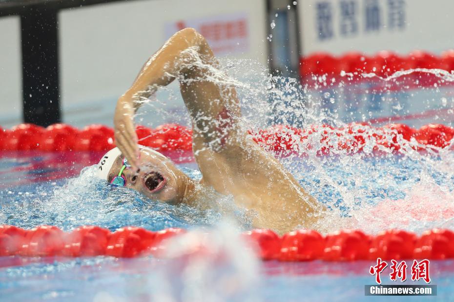 全国游泳冠军赛 傅园慧女子100米仰泳夺冠