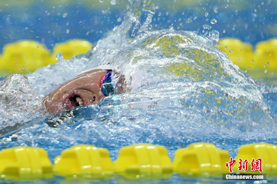 全国游泳冠军赛 孙杨男子800米自由泳夺冠