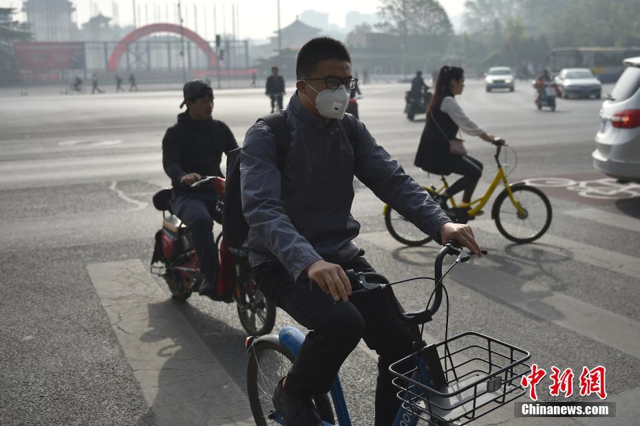 开春最强沙尘致北京空气重污染