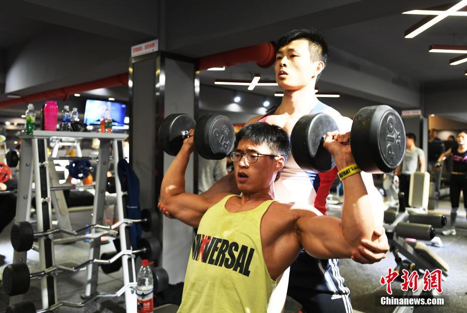 国家健美健身队成都集训备战亚洲健美健身锦标赛